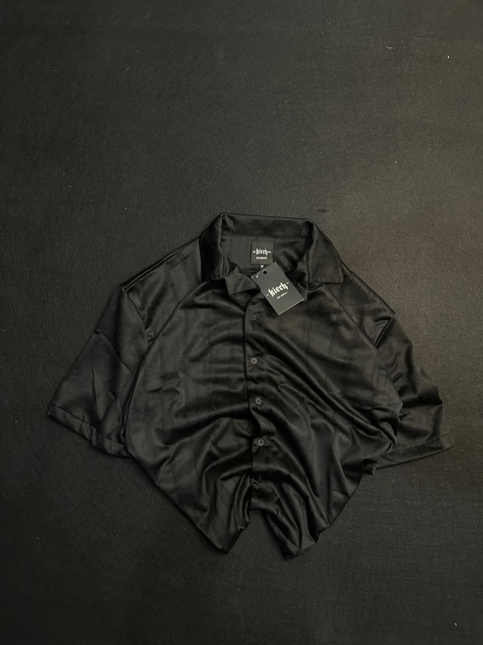 Camisa negra boss