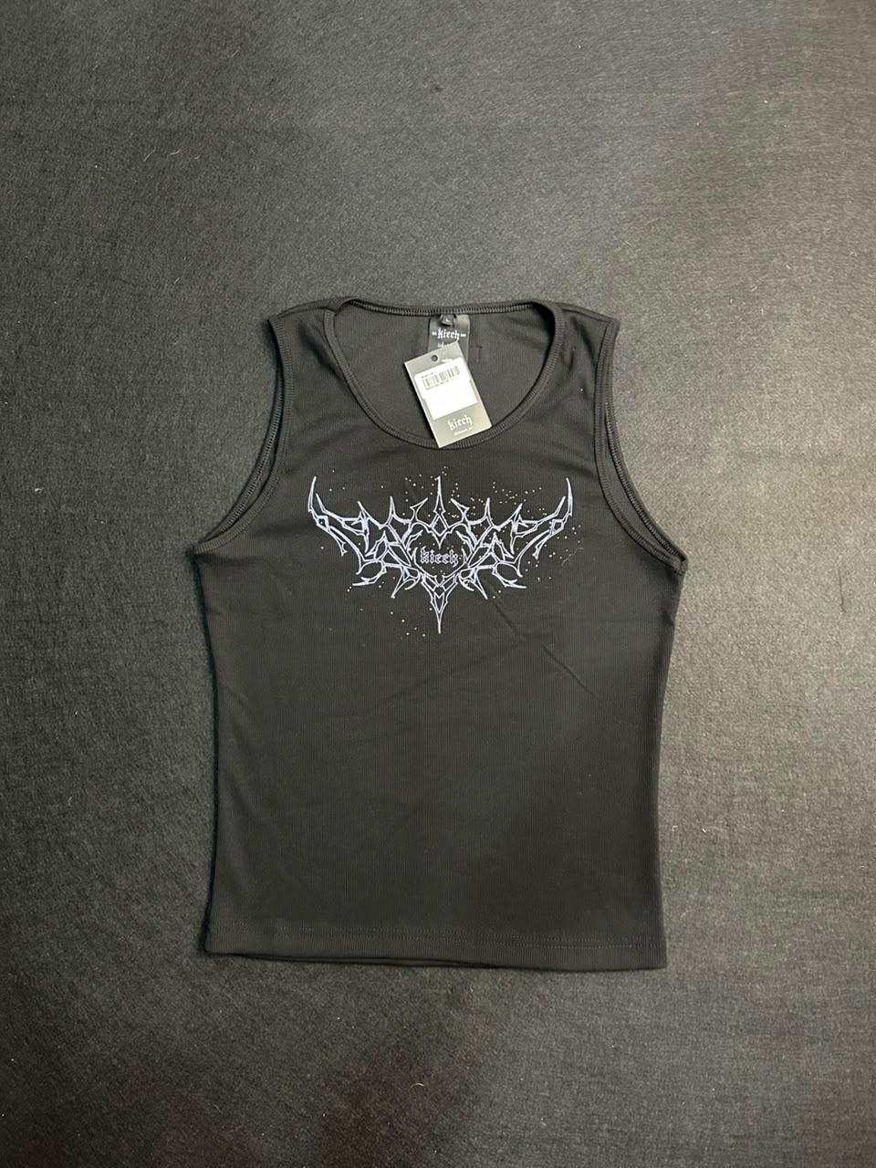 Musculosa hard negra