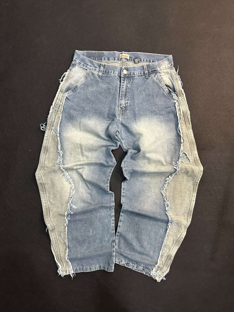 Jean baggy bordado