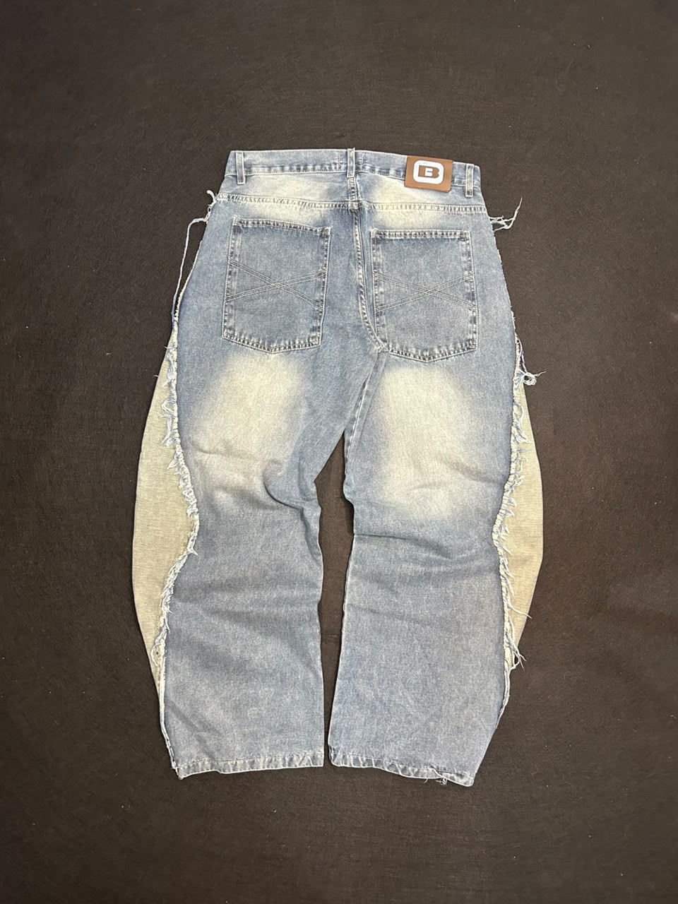 Jean baggy bordado